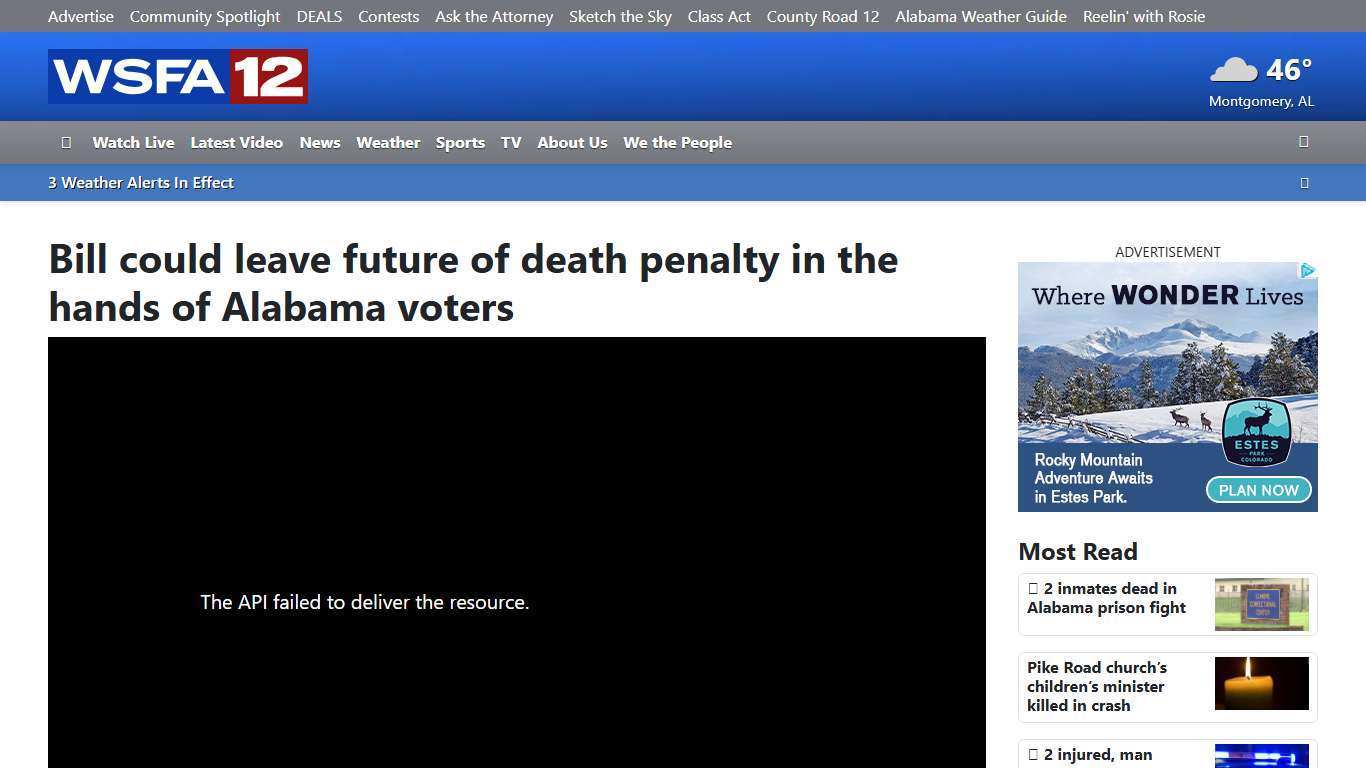 Bill could leave future of death penalty in the hands of Alabama voters
